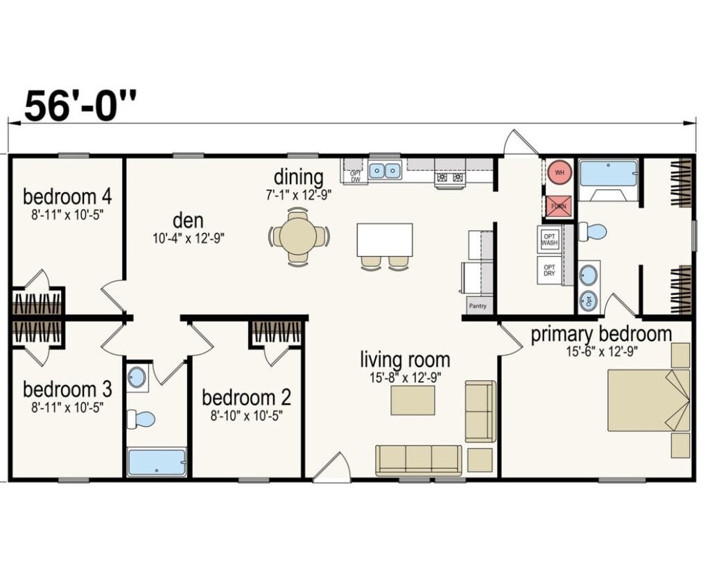 Champion prime 2856 mobile home